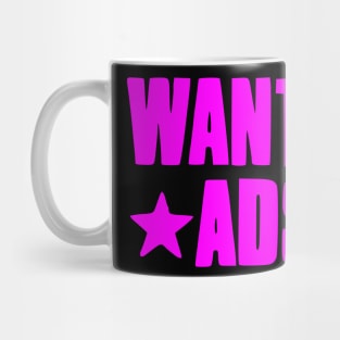 WANTON ADS - Missed Connections, Wanted Classified Mug